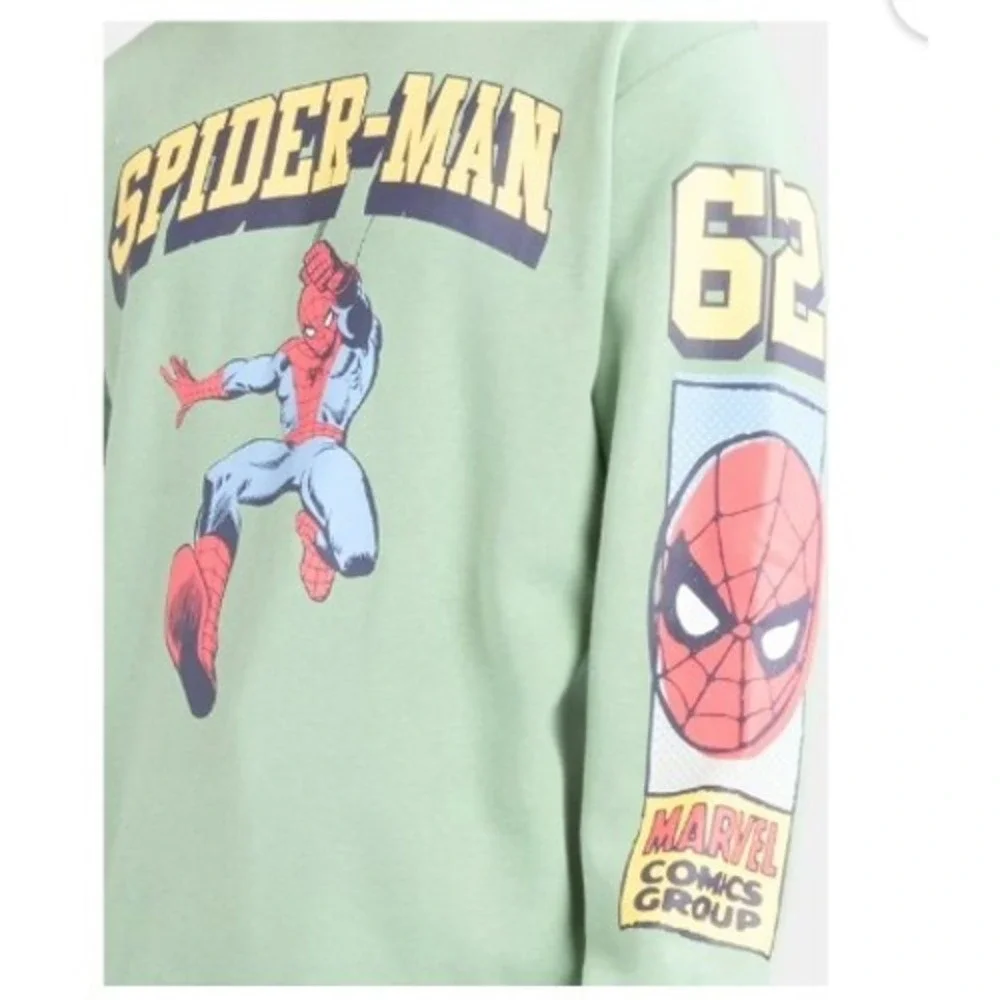Marvel Spiderman Sweater Size Men Small Like New